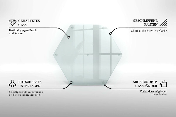Transparent worktop saver 16 in