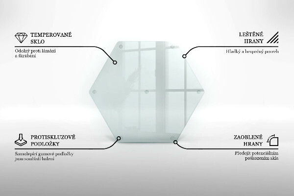 Transparent worktop saver 16 in