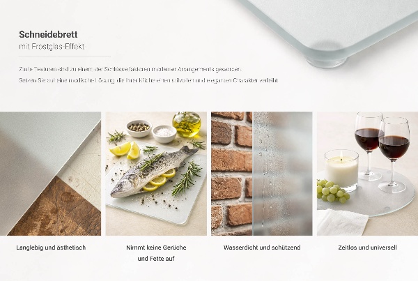 Chopping board glass 2 pcs. 15.7”20.5”