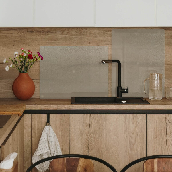 Glass chopping boards, set of 2, 15.7 and 20.5 inches