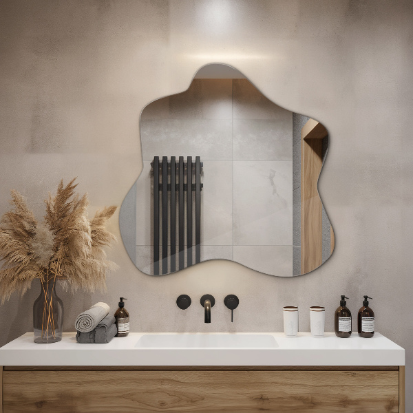 Mirror splash irregular 48x48 cm