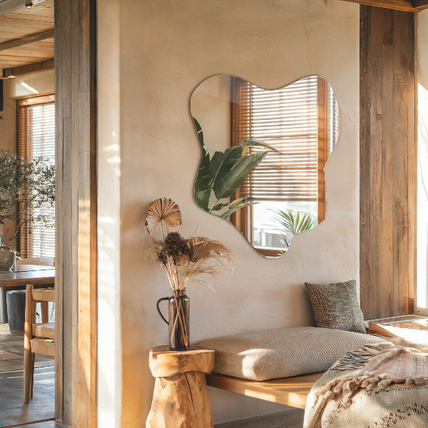 Mirror splash irregular 48x48 cm