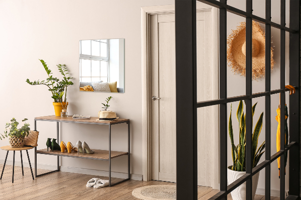 Rectangle frameless mirror 50x50 cm