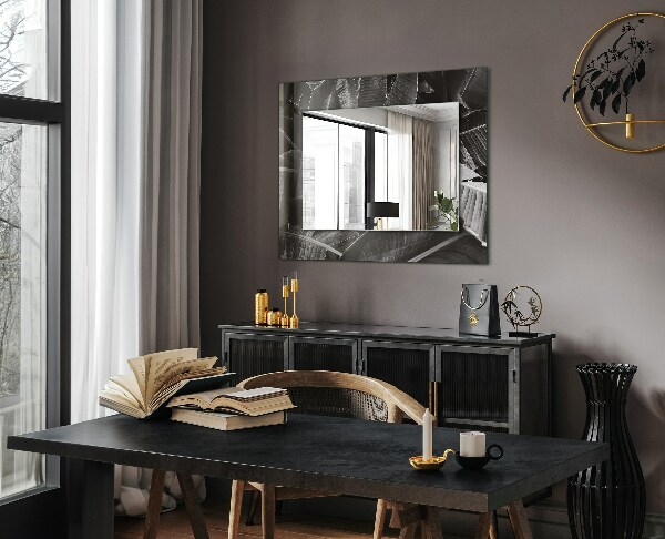 Wall mirror decor Banana leaves