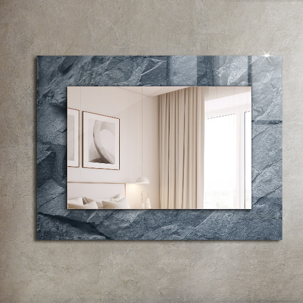 Decorative mirror Geometric tree motif