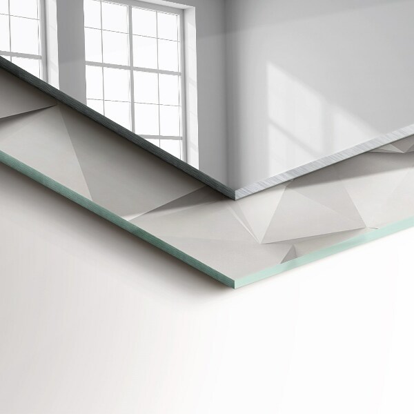 Wall mirror decor Abstract geometric shapes