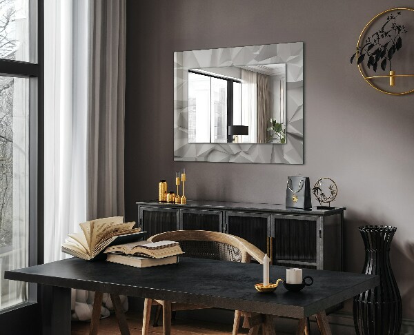 Wall mirror decor Abstract geometric shapes