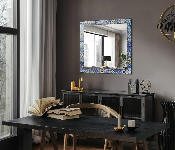 Decorative mirror Moroccan motifs
