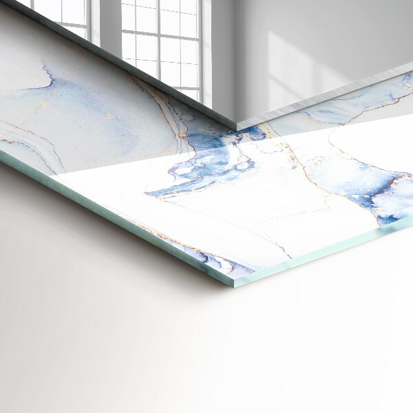 Printed mirror Abstract marble art