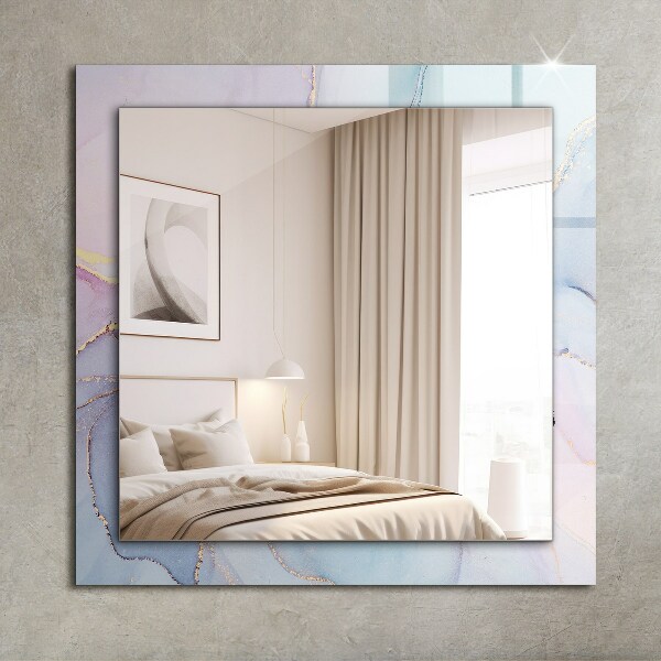 Wall mirror decor Watercolour abstract art