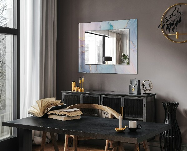 Wall mirror decor Watercolour abstract art