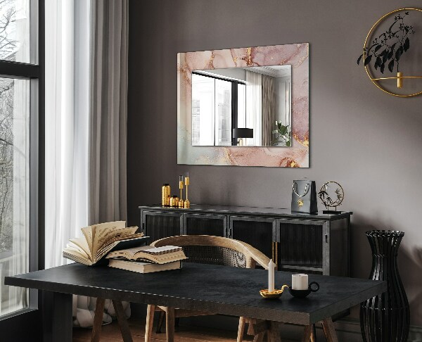 Wall mirror decor Abstract watercolour