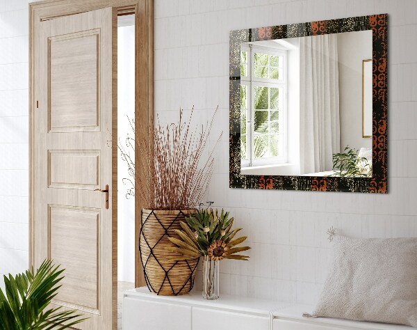 Decorative mirror Ethnic ornamental motif
