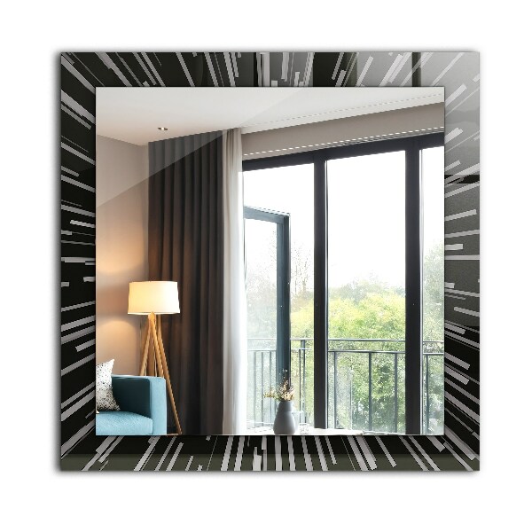 Wall mirror design Speed of light effect