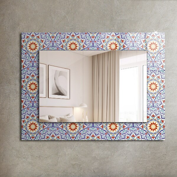 Printed mirror Mandala