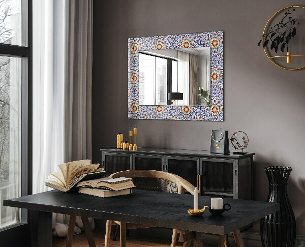 Printed mirror Mandala