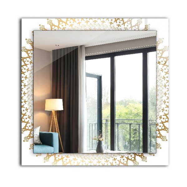 Wall mirror design Mandala pattern