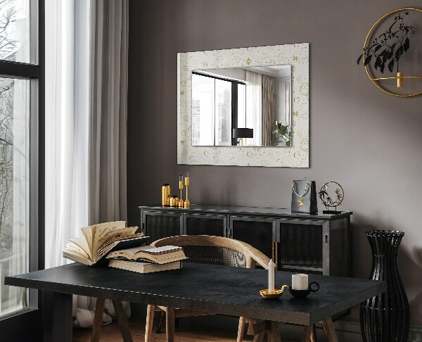 Wall mirror decor Sun Moon Stars