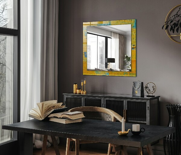 Printed mirror Abstract oil painting