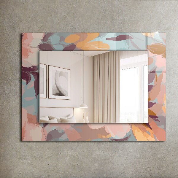 Wall mirror decor Happy cats