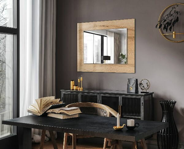 Decorative mirror Abstract coloured waves