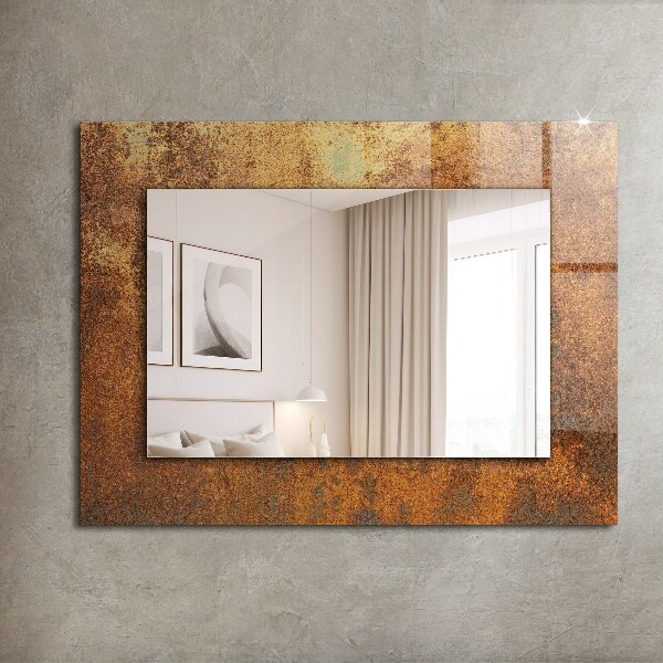 Decorative mirror Abstract blue stripes
