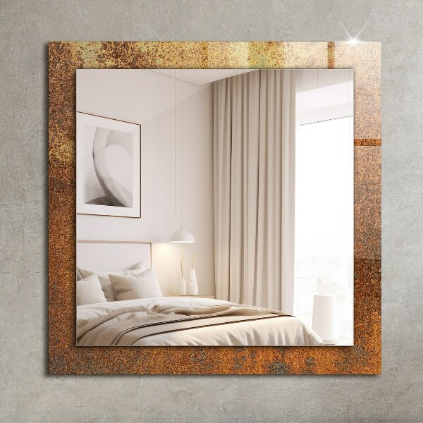 Decorative mirror Abstract blue stripes
