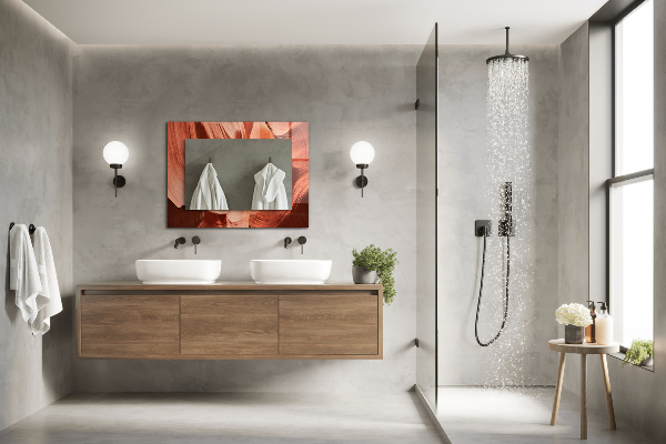 Wall mirror design Motivational fountain