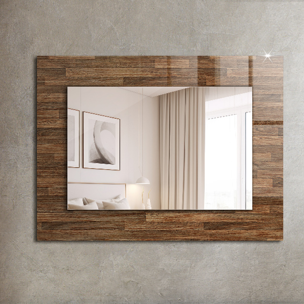 Wall mirror decor Black marble