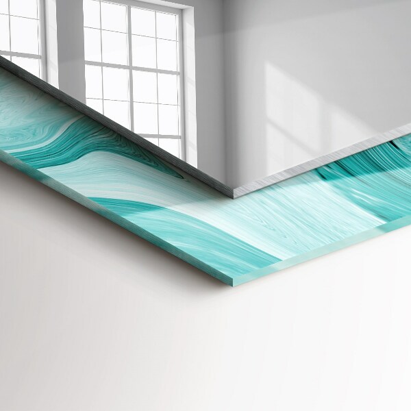 Printed mirror Japanese garden