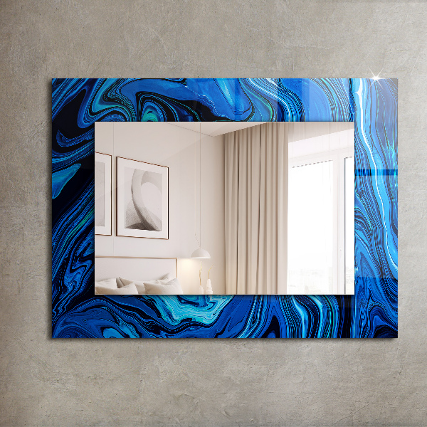 Decorative mirror Sketch of female silhouettes