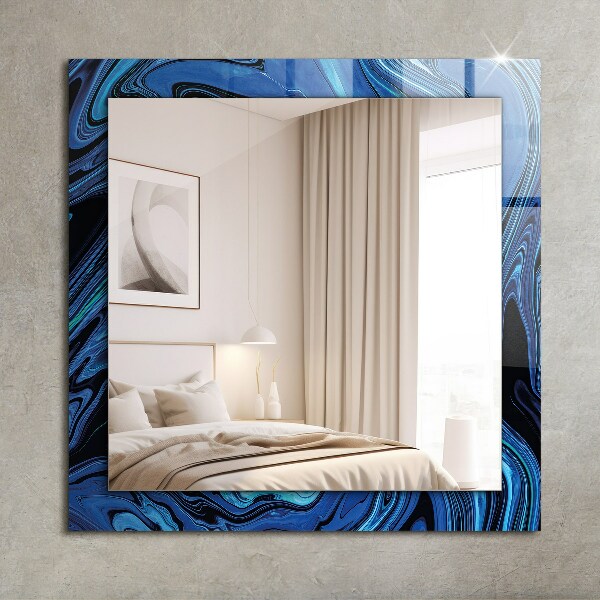 Decorative mirror Sketch of female silhouettes