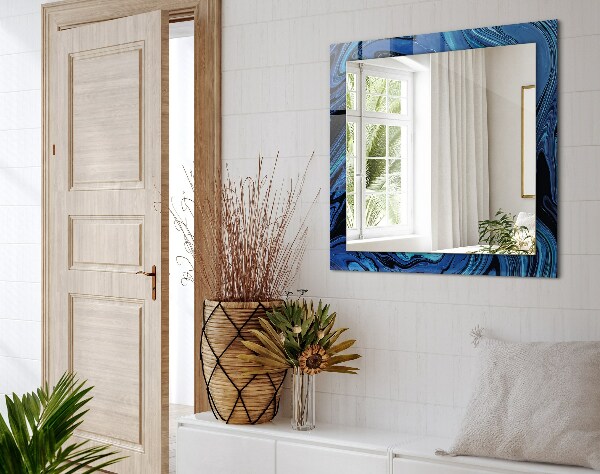 Decorative mirror Sketch of female silhouettes