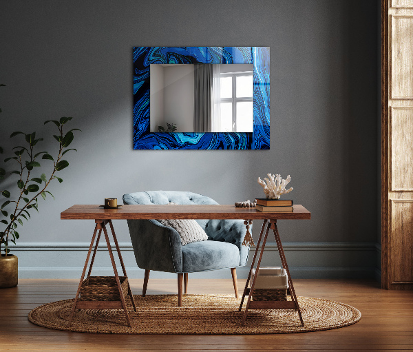 Decorative mirror Sketch of female silhouettes
