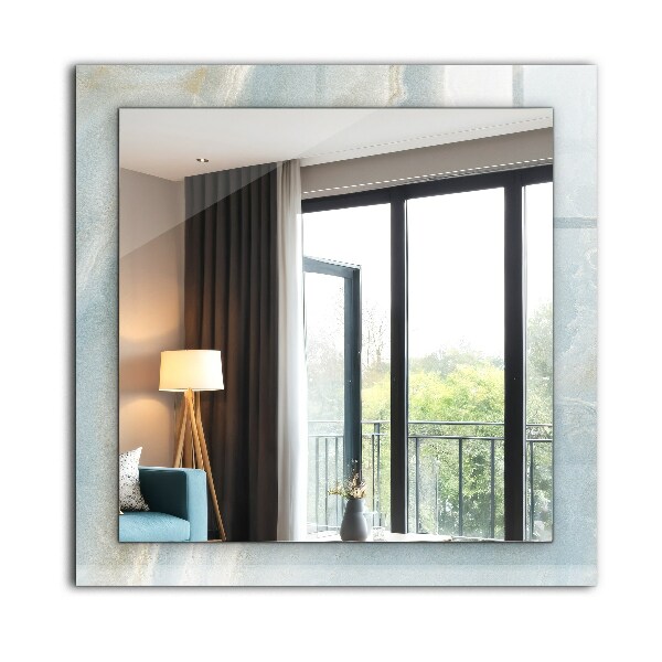Wall mirror design Floral motif