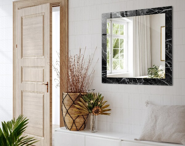 Wall mirror design Coloured abstract motifs