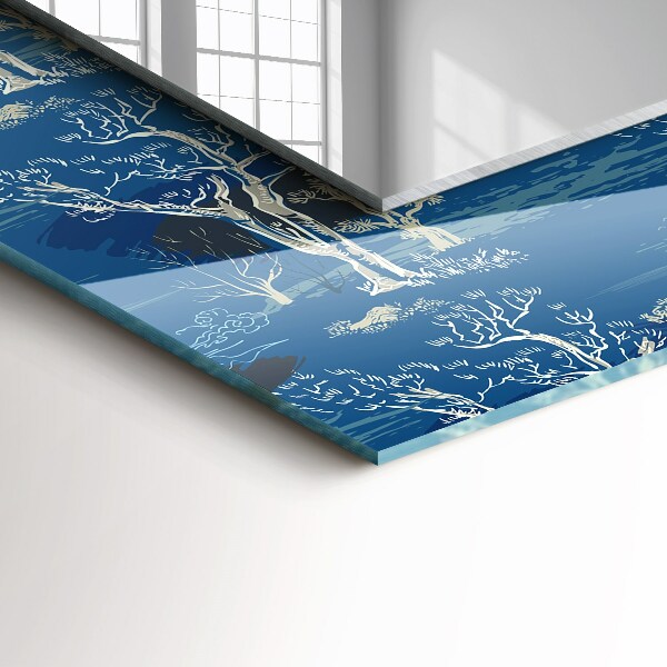 Decorative mirror Ethnic pattern