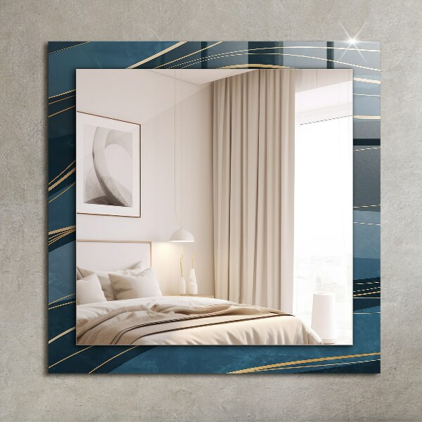 Wall mirror design Astragal line