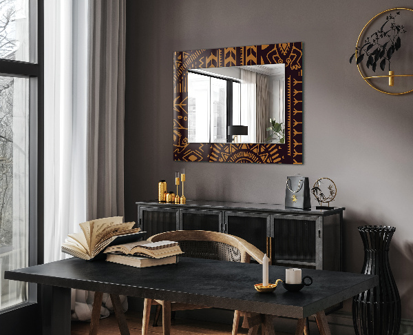 Printed mirror Ethnic motifs