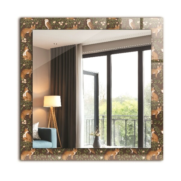 Printed mirror Volta and gufo