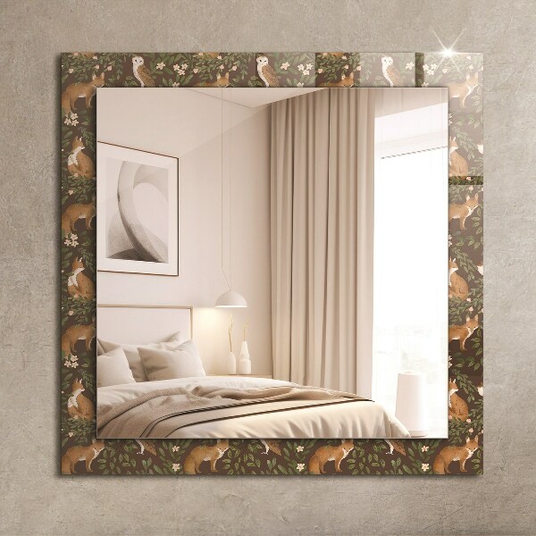 Printed mirror Volta and gufo