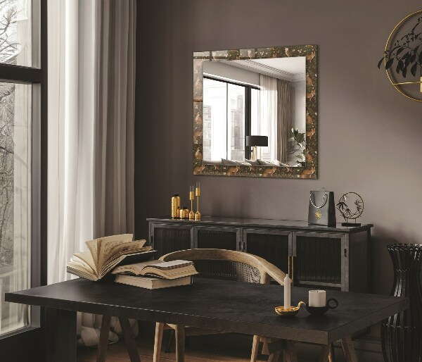 Printed mirror Volta and gufo