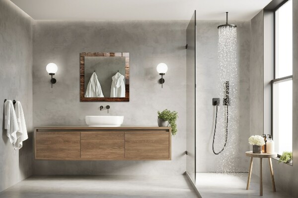 Wall mirror design Bone frame