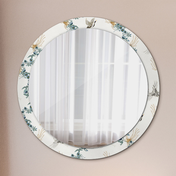 Round wall mirror design Chinoseries