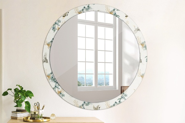 Round wall mirror design Chinoseries