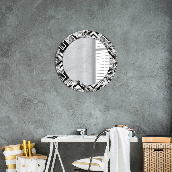 Circle decorative mirror Hummingbird