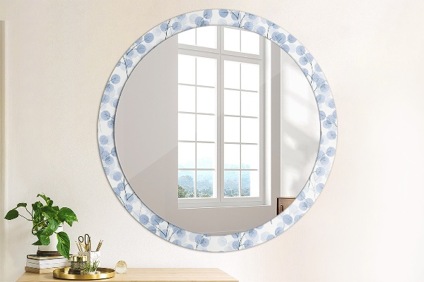 Round wall mirror decor Load branches