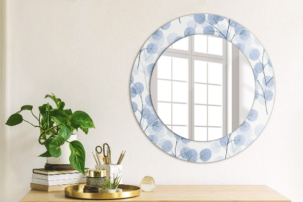 Round wall mirror decor Load branches