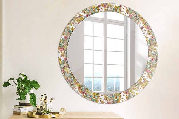 Round wall mirror decor Dream about fairy tales