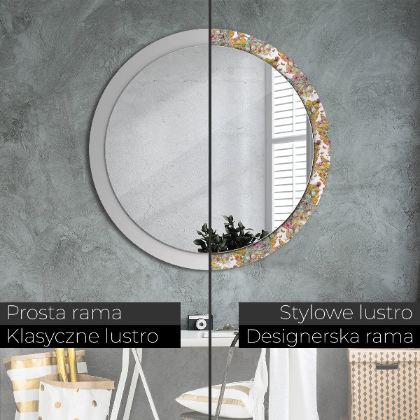 Round wall mirror decor Dream about fairy tales